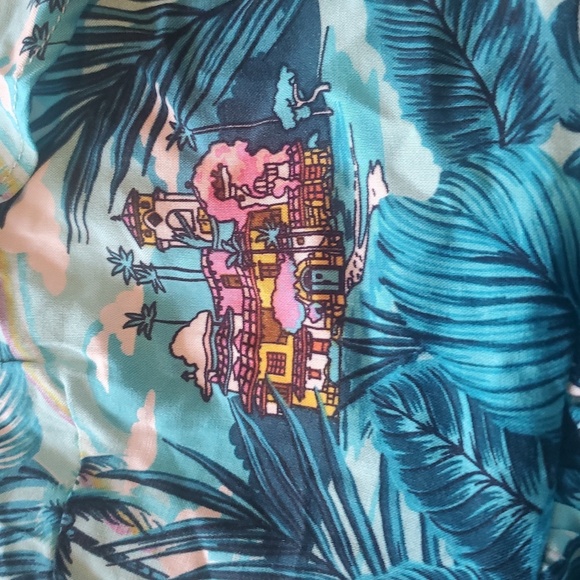 Torrid Disney Collab Encanto Cold Shoulder Colorful Sz. 1 1X 14-16 Dress NWT - Picture 11 of 16